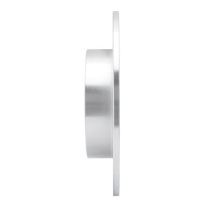 Honda HR-V Brake Rotor (1) - Rear Right - R1 Concepts - Drilled & Slotted - Silver - `16-`25